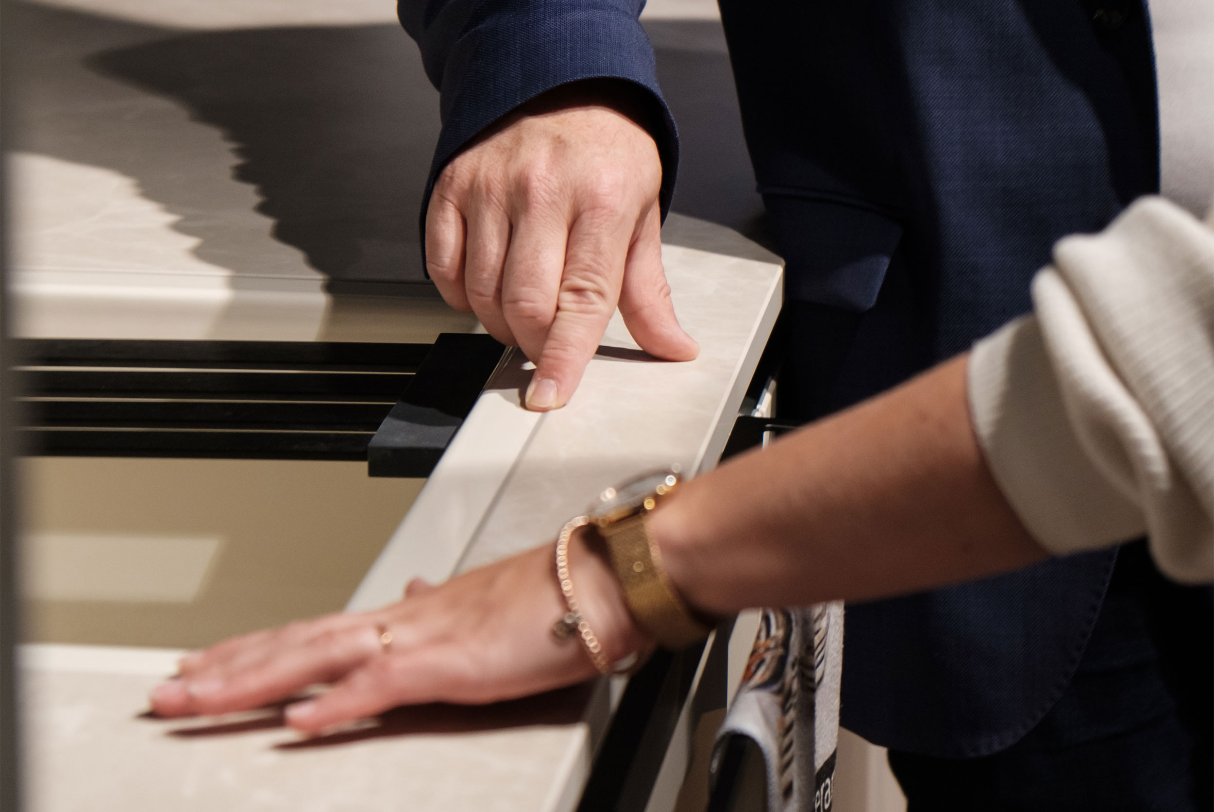Die Küche wird im Detail geplant